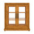 Koolmore KM-BDW-4CUL 25" W Light-Wood Finish with 3-Tier Tempered-Glass Shelves Upright Bakery Display Case