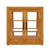 Koolmore KM-BDW-21SLL 3.5 Cu. Ft. Ash Wood Frame with Tempered Glass Panels 3 Shelves Slanted Bakery Display Case