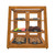 Koolmore KM-BDW-21SLL 3.5 Cu. Ft. Ash Wood Frame with Tempered Glass Panels 3 Shelves Slanted Bakery Display Case