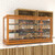 Koolmore KM-BDW-44L 44" W Light-Wood Finish with 3-Tier Tempered-Glass Shelves Bakery Display Case
