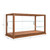 Koolmore KM-BDW-44D 44" W Dark-Wood Finish with 3-Tier Tempered-Glass Shelves Bakery Display Case
