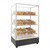 Koolmore KM-FDC-B6 59.5" L Clear Tempered Glass 3-Tier with 6 Baskets Floor Standing Bagel Bakery Display Case - 110 Volts