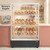 Koolmore KM-FDC-B6 59.5" L Clear Tempered Glass 3-Tier with 6 Baskets Floor Standing Bagel Bakery Display Case - 110 Volts