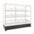 Koolmore KM-FDC-B12 59.5" L Clear Tempered Glass 3-Tier with 12 Baskets Floor Standing Bagel Bakery Display Case - 110 Volts
