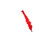 Omcan USA 10802 2" x 30" Red with Clip Parsley Runner