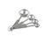 TableCraft Products 722 4 Pieces Heavy Weight Stainless Steel Measuring Spoon