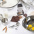 TableCraft Products 722 4 Pieces Heavy Weight Stainless Steel Measuring Spoon