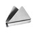 TableCraft Products 222 Angled Brushed Stainless Steel Napkin Holder