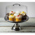 TableCraft Products 422 12" Dia. x 7 1/2"H Styrene Metal Handle Cake Cover