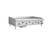 Atosa ATG-4824-C CookRite 48" W Stainless Steel Liquid Propane 4 Burners Chrome Plated Griddle - 120,000 BTU