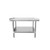 Atosa SE3636ECR2 Mixrite 36.25" W Stainless Steel Open Base Equipment Stand