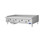 Atosa ATG-4824-S CookRite 48" W Stainless Steel Liquid Propane 4 Burnes Steel Griddle - 120,000 BTU