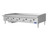Atosa ATG-6024-S CookRite 60" W Stainless Steel Liquid Propane 5 Burners Steel Griddle - 150,000 BTU