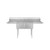 Atosa SS2424F21D24 96" W 18 Ga 304 Stainless Steel with Left and Right Drainboards Two Compartment Sinks