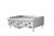 Atosa ATG-3624-C CookRite 36" W Stainless Steel Natural Gas 3 Burners Chrome Plated Griddle - 90,000 BTU