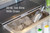 Lakeside 173671 96" W Stainless Steel 2 Ice Bins with Covers Portable Bar