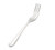 Vollrath 48113 6.63" Satin Stainless Steel Salad Fork Flatware