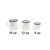 TableCraft Products 80009 12 Oz. Vitreous Porcelain Enamel Coated Steel Creamy White With Black Rim Enamelware Collection Mug