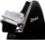 Omcan USA 47113 9.08" Dia. Black Electric Horizontal Home Line 250 Meat Slicer - 115 Volts