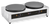 Omcan USA 47390 34.3" W Cast Iron Double Crepe Griddle - 120 Volts