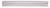 Omcan USA 80130 36" W Aluminum Check Holder Bar