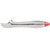Vollrath 47279 1 Oz. Ergonomic Textured Handle with Anti-Freeze Encapsulated Red Aluminum Ice Cream Scoop