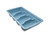 Omcan USA 40401 Gray Plastic 4 Compartment Cutlery Holder
