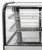 Omcan USA 47561 30" W Stainless Steel 2 Shelves Refrigerated Showcase - 110-120 Volts