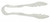 Omcan USA 80150 6" Clear Polycarbonate Serving Tongs
