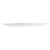 TableCraft Products 10496 13 1/8" White Round Melamine Pulito Collection Platter
