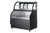 Omcan USA 47277 47.2" W Shelves Dual Service Open Display Case