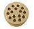 Omcan USA 42939 12 Spaghetti Pasta Die Brass for item 13317