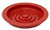 Omcan USA 48112 High-Impact Polystyrene Red Plastic Hamburger Patty Press
