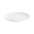 TableCraft Products 10515 6" White Round Melamine Pulito Collection Side Plate