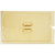 Vollrath 34100 High-Temp Amber Plastic Super Pan 1/1 GN Slotted Cover