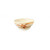 Thunder Group 3707 23 Oz. Gold Orchid Melamine Wave Soup Bowl
