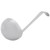 Vollrath 47892 6 Oz. Stainless 12" Long Serving Ladle