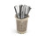 Vollrath 1370 10" W x 19.75" D x 5.56" H Beige Plastic Half Size Traex Dishwasher Flatware Rack