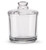Vollrath 527 6 Oz. Clear Glass Dripcut Condiment Jar with Lid