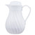 Vollrath 52124 10 Oz. White Plastic Tilt & Pour SwirlServe Beverage Server
