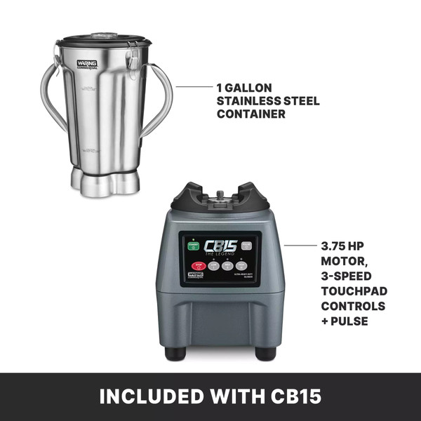 【業務用】Waring CB15 大容量ブレンダー 動作品　カフェ用 業務用】Waring CB15 大容量ブレンダー 動作品 カフェ用 Waring CB15 1
