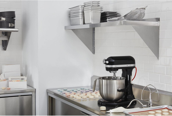 KitchenAid KSM8990OB Onyx Black NSF 8 Qt. Commercial Stand Mixer