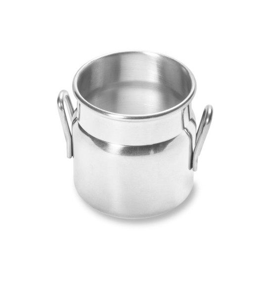 Vollrath 59763 3 Oz. Stainless Steel Mini Milk Can - Culinary Depot