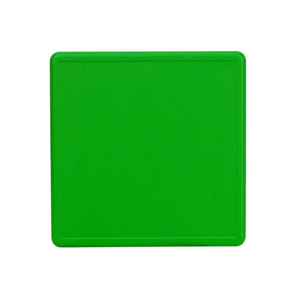 Flash Furniture YU-YCX-002-2-SQR-TBL-GREEN-GG Green Square Plastic