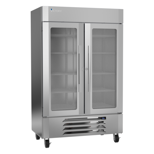 Victory LSF49HC-1 46.1 Cu. Ft. Reach-In Two Section Stainless