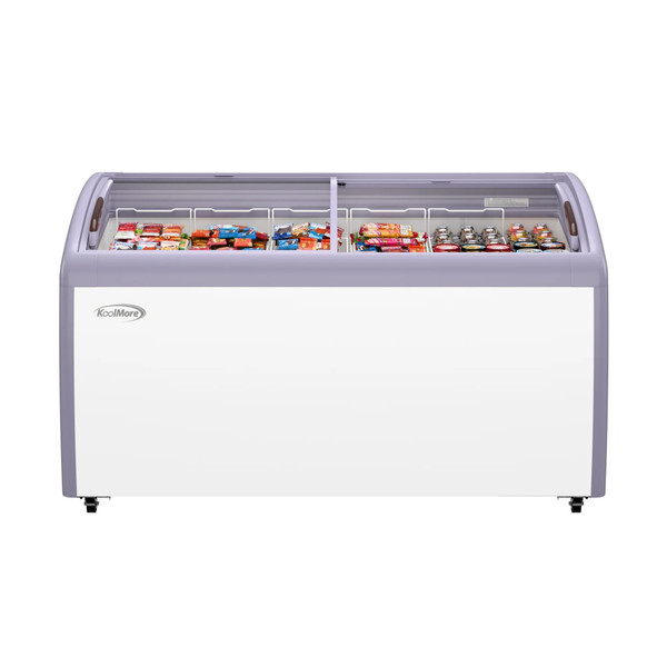 Koolmore MCF-16C 16 Cu. Ft. White Sliding Glass Door Ice Cream