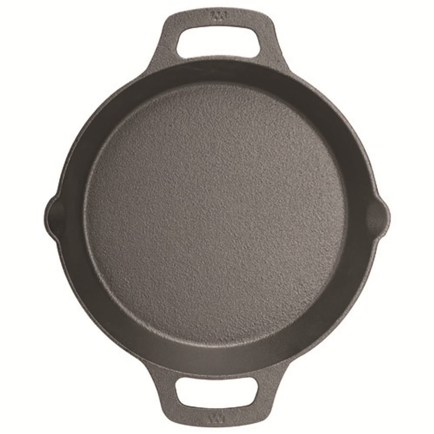 Winco CAST-10, 10-Inch Dia FireIron Cast Iron Skillet