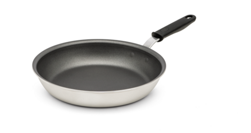 Vollrath Jacob's Pride™ Intrigue® Stainless Steel Fry Pan with CeramiGuard®  II Nonstick Finish - 10 15/16Dia x 1 15/16H