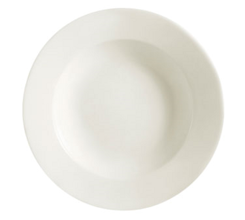 CAC China REC-110 18 Oz. American White Ceramic Round REC Pasta Bowl (1  Dozen) Culinary Depot