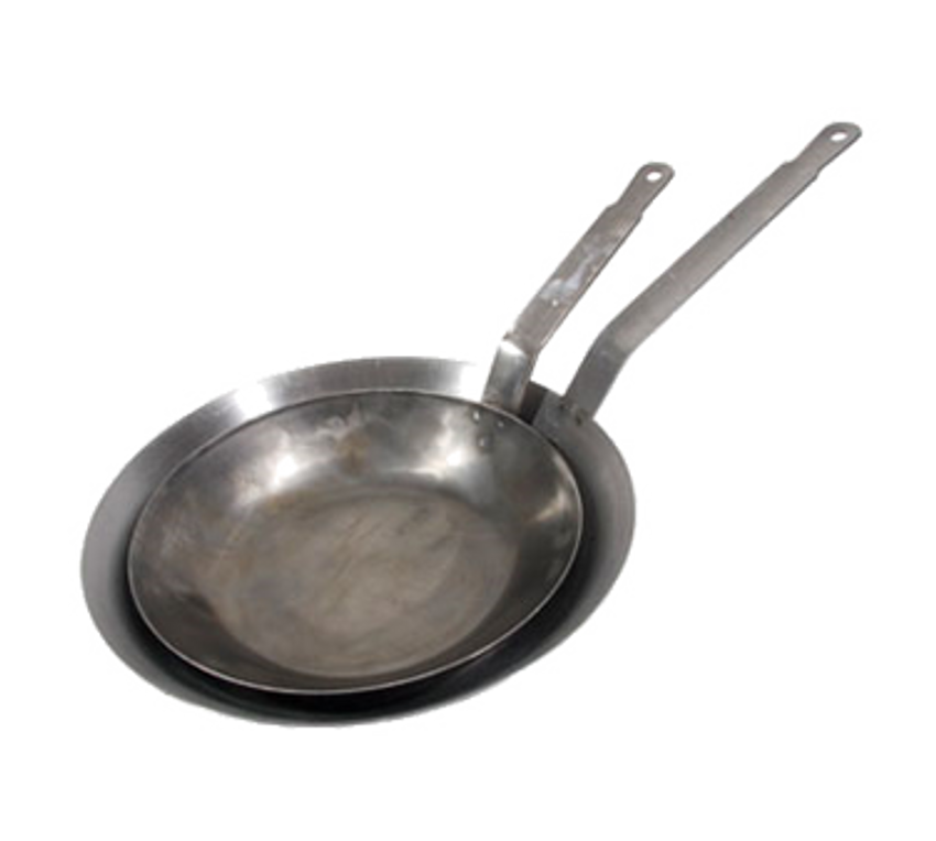 Town 34809 French Style 9 Carbon Steel Fry Pan